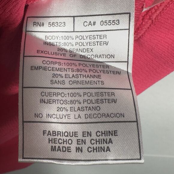 Nike Golf DriFIT Polo Shirt Men XL Pink Performance Knit Short Sleeve Swish Logo - Picture 9 of 10